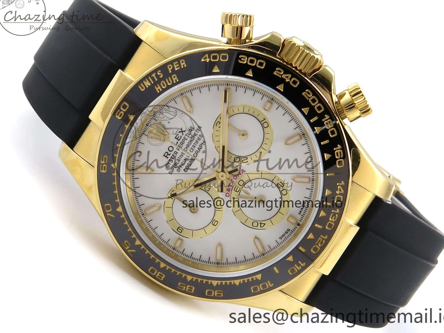 MiroTime 0417 Colorful Daytona 126518 QF 1:1 Best Edition White Dial on Oysterflex Strap SH4131 V6（Gain Weight） 1201